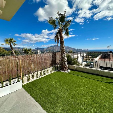Casa Con Piscina Privada Polop Villa Bagian luar foto