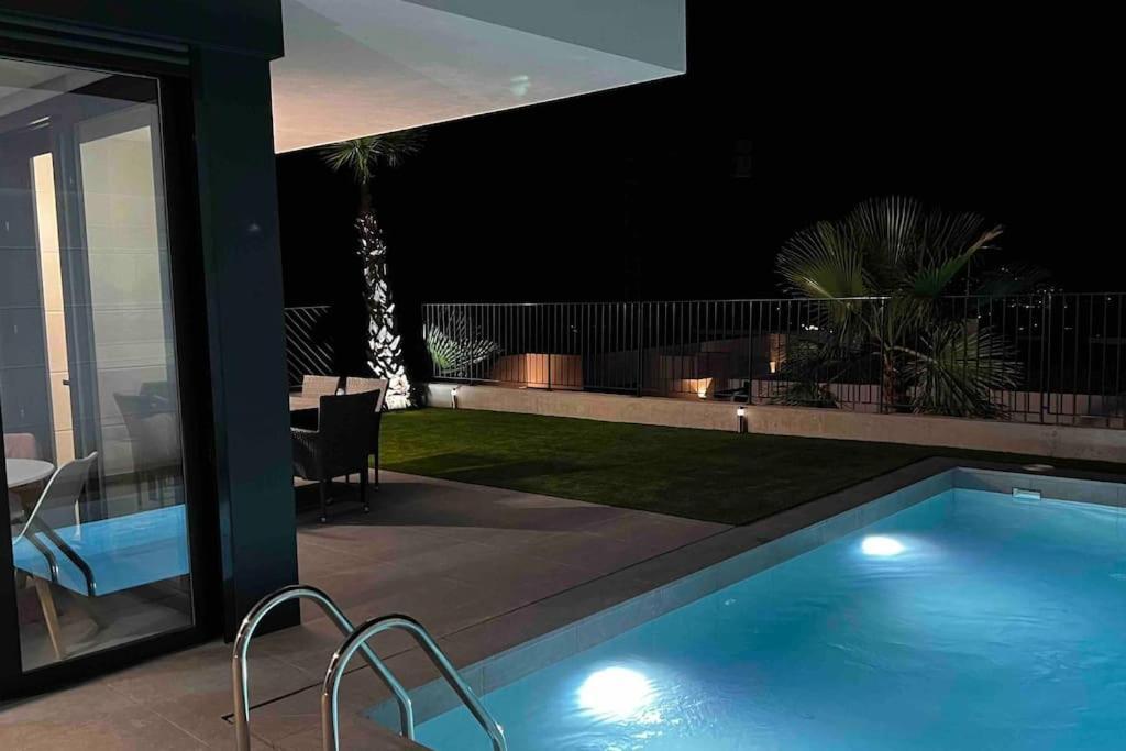 Casa Con Piscina Privada Polop Villa Bagian luar foto