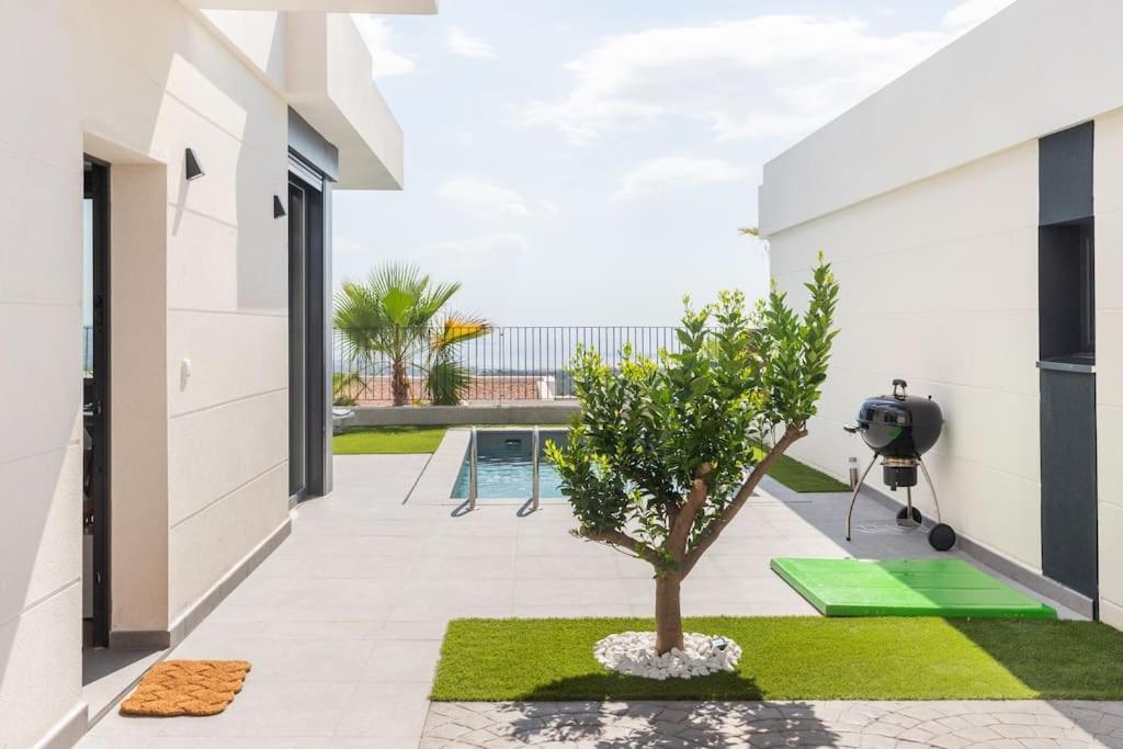 Casa Con Piscina Privada Polop Villa Bagian luar foto