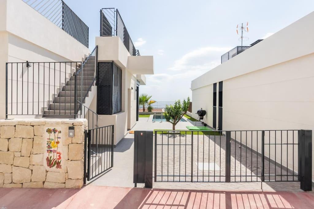 Casa Con Piscina Privada Polop Villa Bagian luar foto