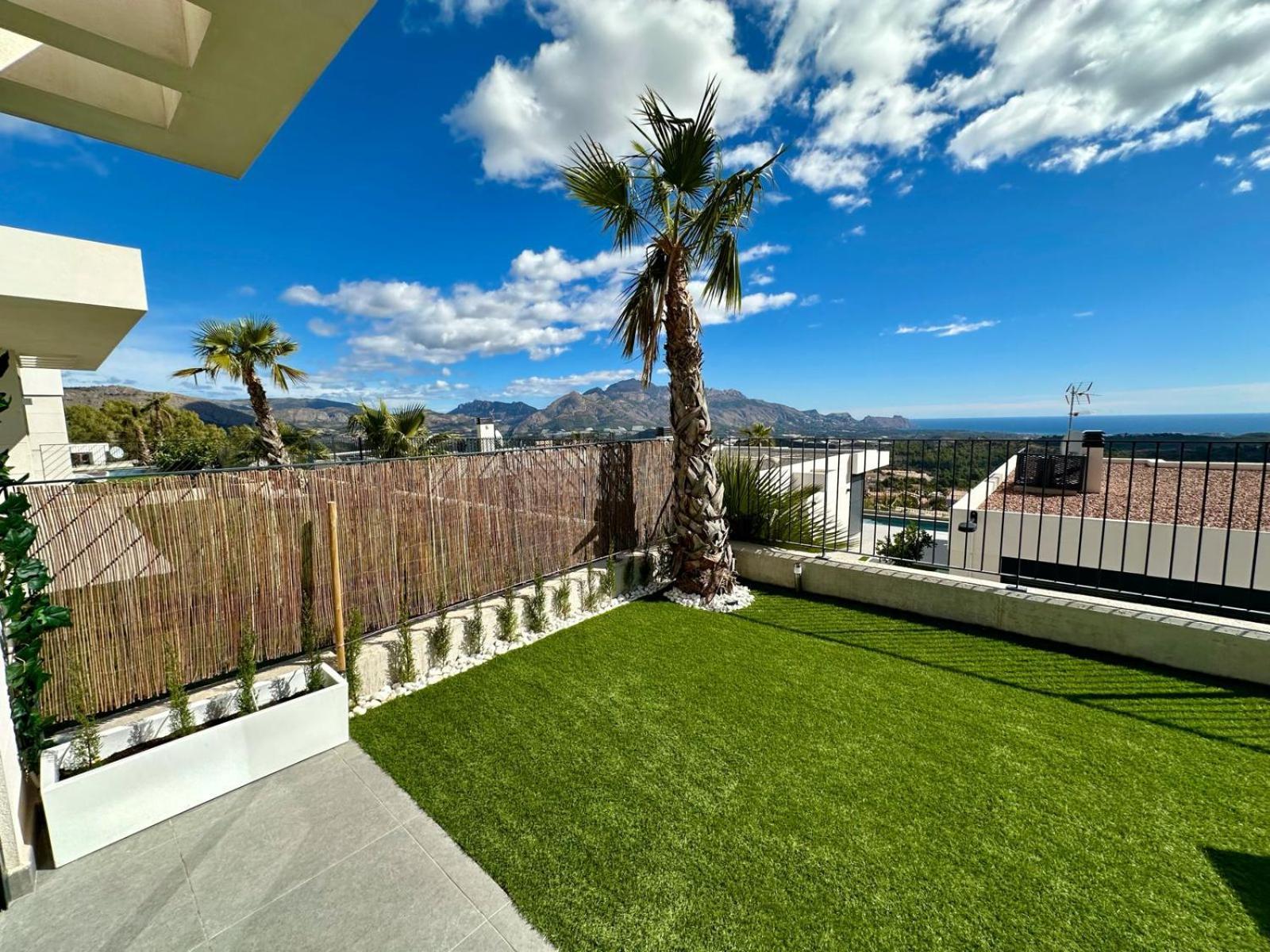 Casa Con Piscina Privada Polop Villa Bagian luar foto